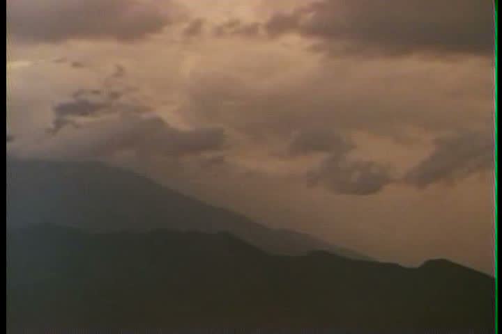 1980s - Monsoon rains cause flooding in the 1980s.