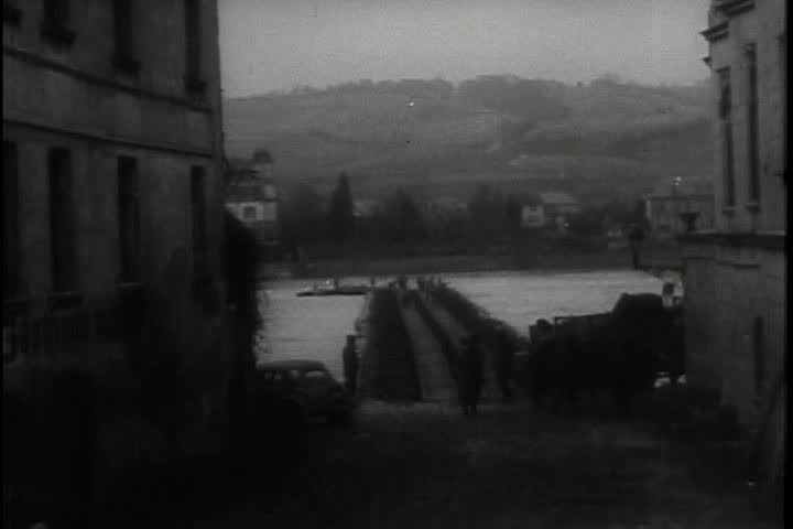 1940s - The Battle for the Bridge at Remagan in World War two.