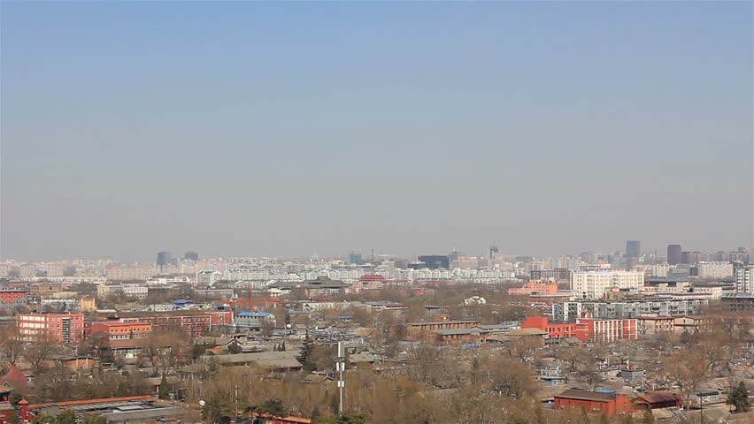 Overlooking Beijing,from Jingshan Park