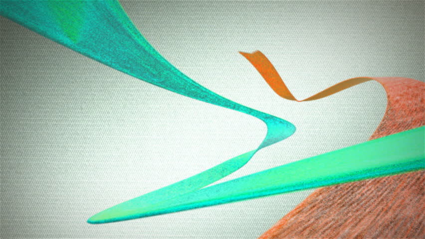 A dynamic closeup ribbon animation is for Xmas, celebration and party event video. 