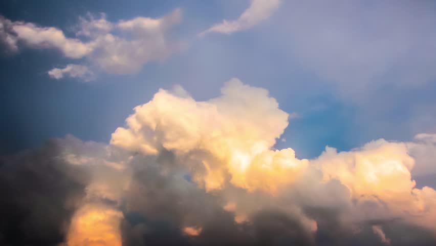 sunset clouds timelapse