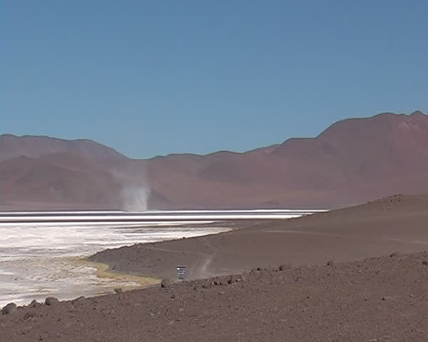 Lagoon Colorado in Bolivia, Potosi area