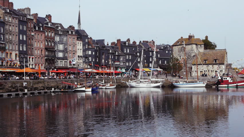 Port of Honfleur in France