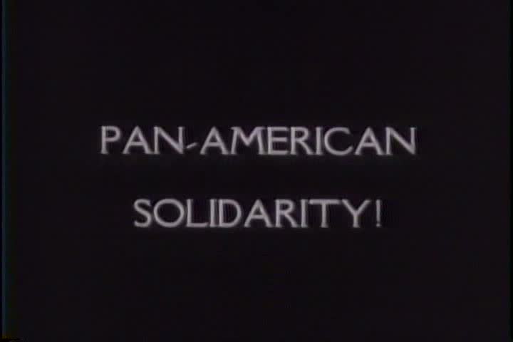 1940s - Brazilians protest the axis powers in World War Two.