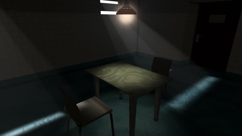Interrogation room.