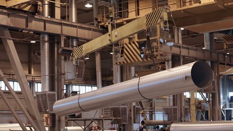 Tube Rolling Plant for production of large pipes