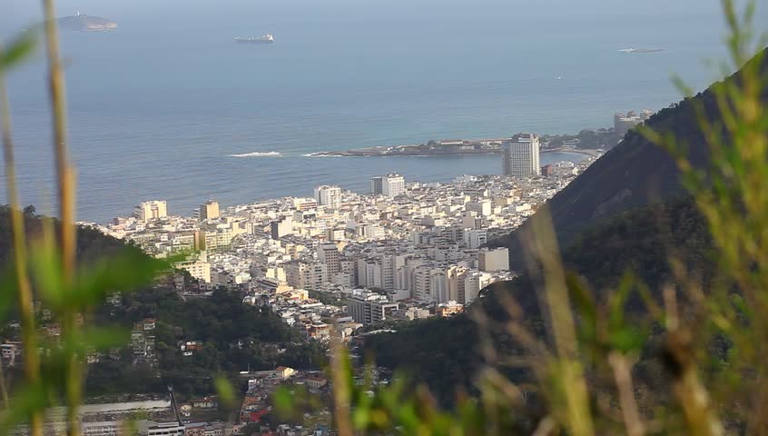 Copacabana view from sugarloaf mountain