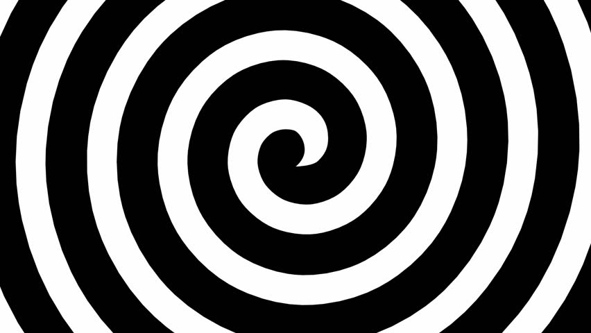 Black And White Hypnosis Spiral Video De Stock 100 Libre De Droit Shutterstock