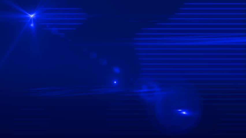 Blue Abstract Motion Background with Lines and Lens Flares