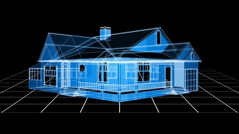 3d House Animation Stock Footage Video (100% Royalty-free) 489877 |  Shutterstock