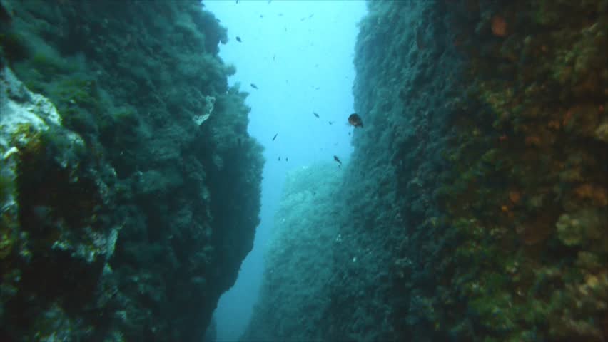 under water canyon
