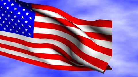 Flag Of France And Usa Stock Footage Video 100 Royalty Free 3448145 Shutterstock