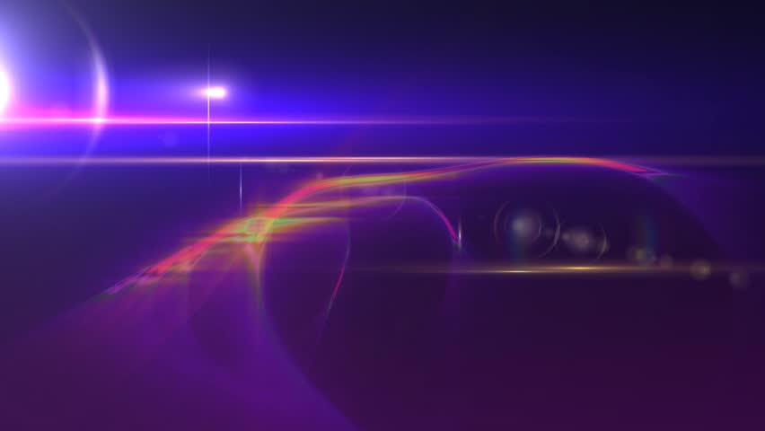 News Style Background - Purple Abstract Motion Background with Lines and Lens