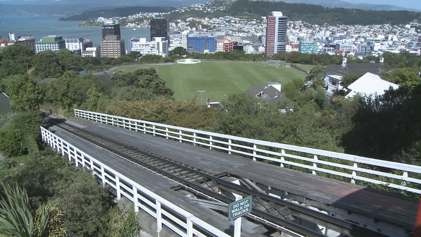  WELLINGTON,NEW ZEALAND - 2013:The cable car is used by nearly a million people
