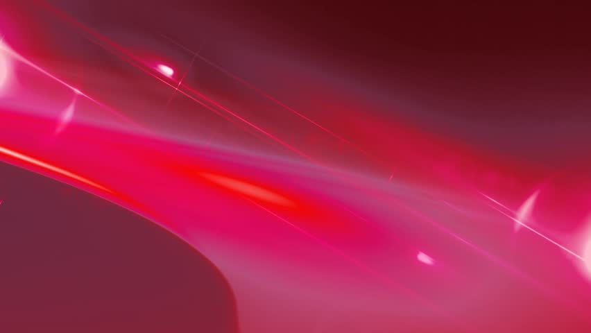 News Style Background - Red Abstract Motion Background with Lines and Lens