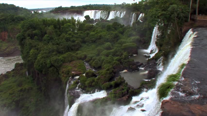 Waterfalls Iguazu Brazil Argentina