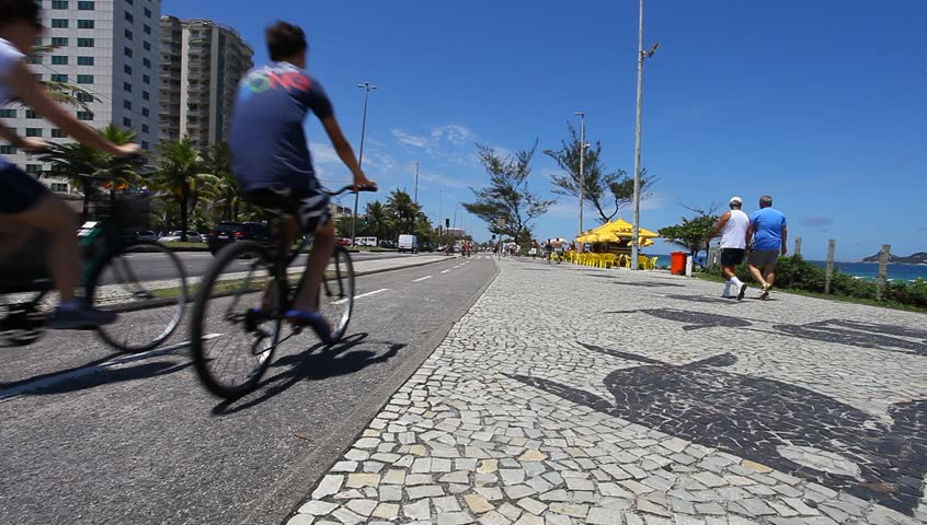 Rio de Janeiro, BRAZIL - October 2013:Barra da Tijuca