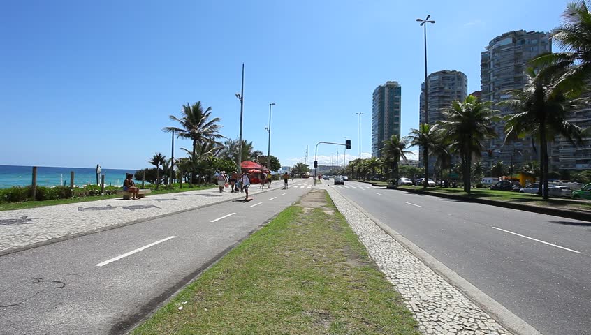 Rio de Janeiro, BRAZIL - October 2013:Barra da Tijuca