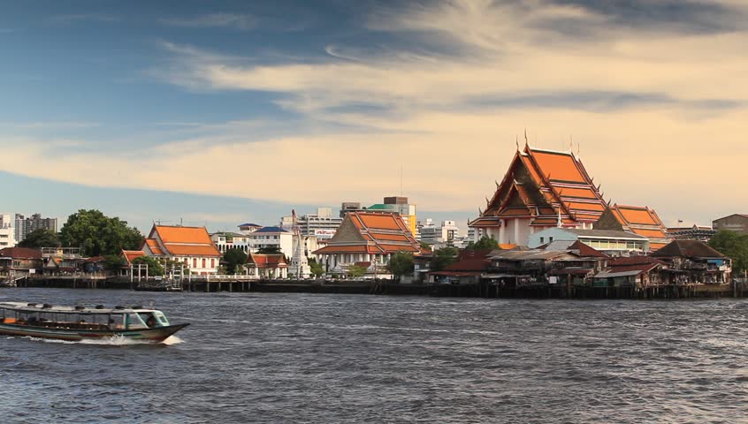 Wat Kanlayanamitra or Kanlayanamitra Temple there is an area next to Chao Phraya River Bangkok , Thailand. 