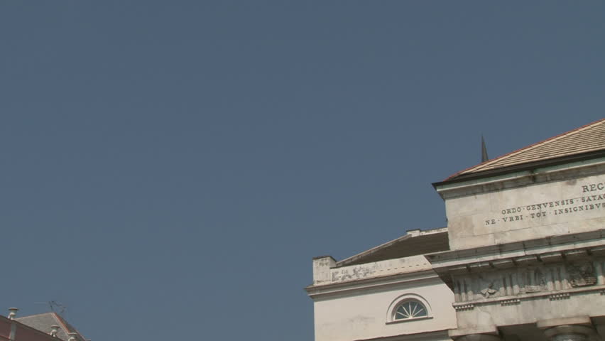 Carlo Felice Theater in Genova, Italy
