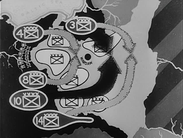 1940s - Hitler invades Poland in World War Two.