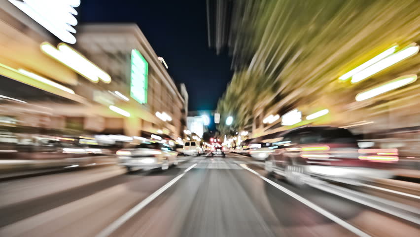 Portland City Driving 28 Time Lapse Effect. pov  | Shutterstock HD Video #4968254