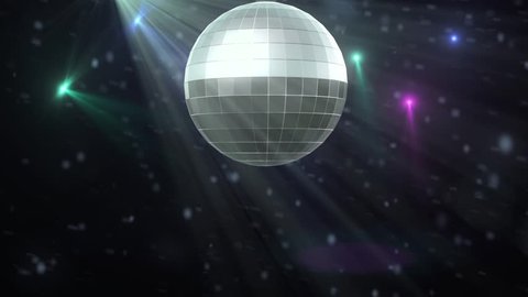 Party Dance floor Background
Disco Ball with Lens Flares in loop mode
