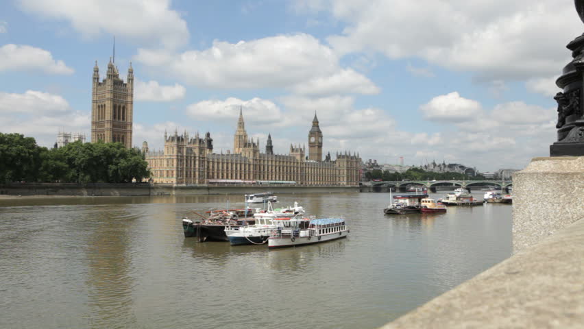 London - Westminster on the River Thames
