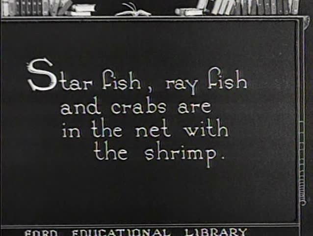 1920s - Oyster and shrimp fishing industry in 1922.