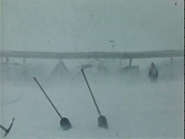 1930s, 1940s - An expedition to Antarctica in the 1930s.