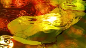 HD - Video Background 2148: Abstract fluid forms pulse, ripple and flow (Loop).