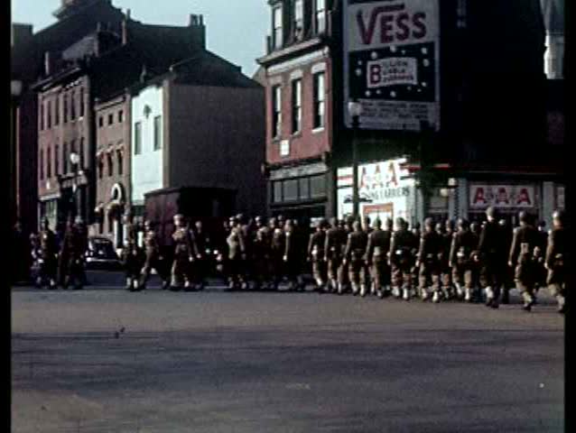 1940s - Military parade, manufacturing, garden pruning roses