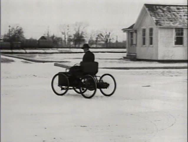 1910s - Various Ford cars and trucks in 1917.