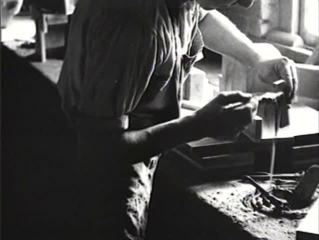 1920s - Watchmaking in 1920.