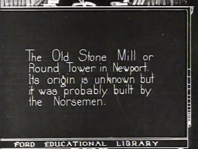 1920s - Early American landmarks are explored in 1921 with special emphasis on St. Augustine, Florida.