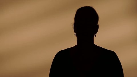 anonymous female silhouette