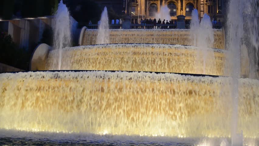 The Palau Nacional, situated in Montjuic (Barcelona)