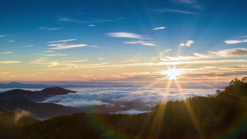 Early Morning Sun Rays at Stock Footage Video (100