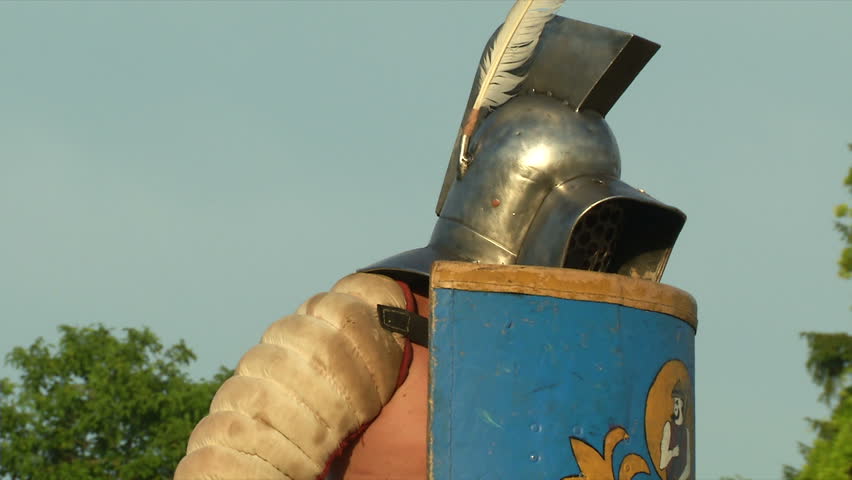 AQUILEIA - JUNE 22: Roman gladiator game during the reenactment âTempora