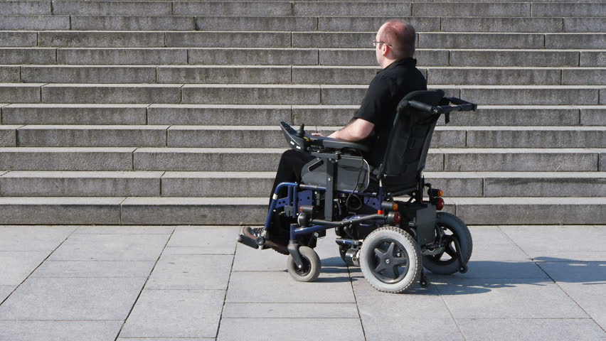 wheelchair for handicapped person