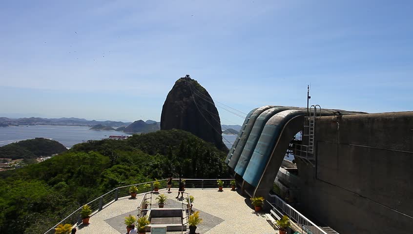 Brazil 2013: Sugarloaf Mountain, is a peak situated in Rio de Janeiro, at the