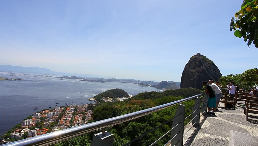 Brazil 2013: Sugarloaf Mountain, is a peak situated in Rio de Janeiro, at the