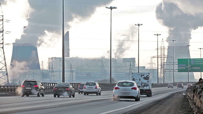 City Ringway With Air Pollution Video De Stock 100 Libre De Droit Shutterstock