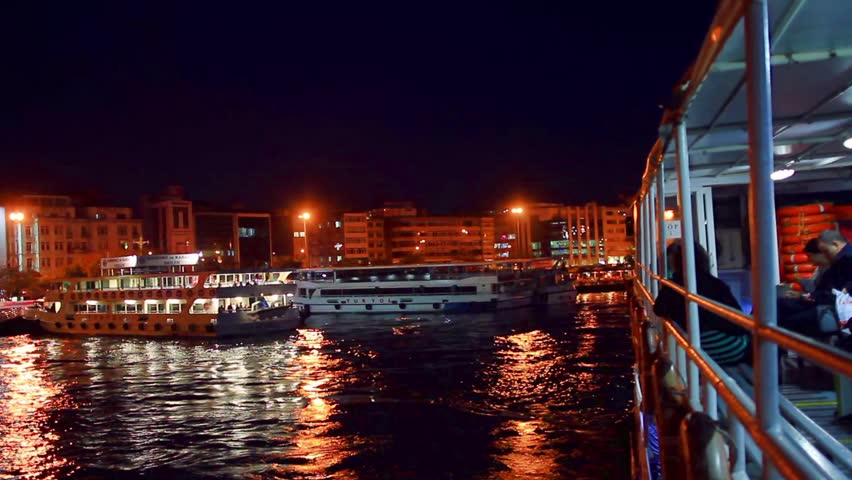 ISTANBUL - OCT 01: Kadikoy Quay on October 01, 2013 in Istanbul, Turkey. Kadikoy
