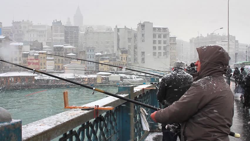 ISTANBUL - JANUARY 31: Turkey experience the coldest Winter in many years on