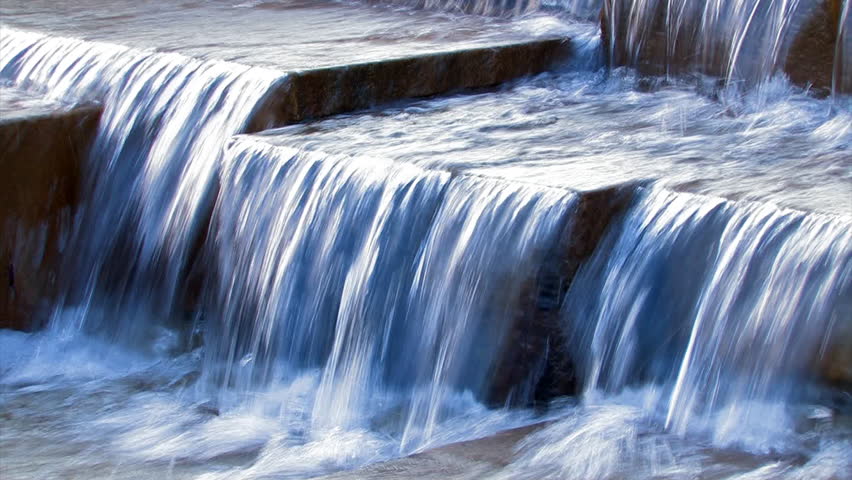 A waterfall.