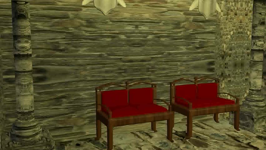 Throne Hall 3d-render