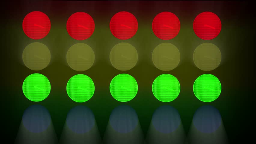Abstract Animated Random Flashing Multi Colored  Lights For Music Videos