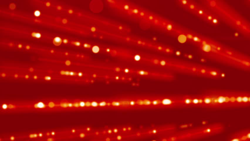 Red Lines of Light Technology Abstract Background