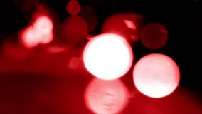 Blend of red lights in time-lapse video - colorful bokeh with animated effects - HDTV H.264 codec